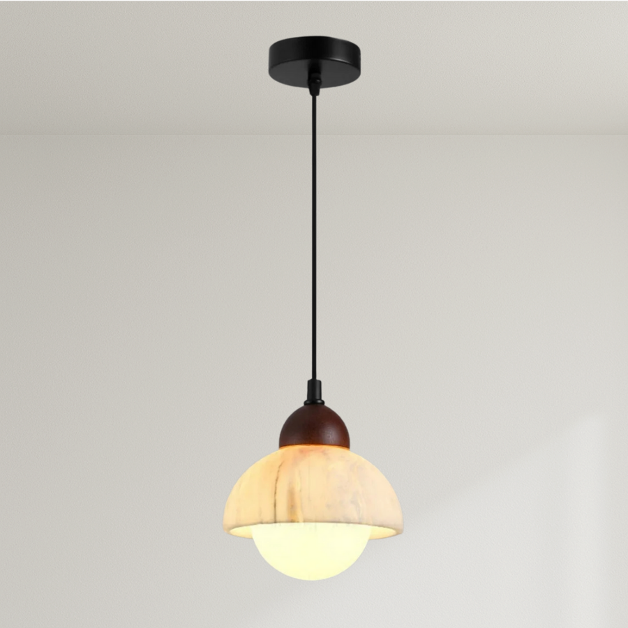 Translucent Onyx Stone Pendant Light