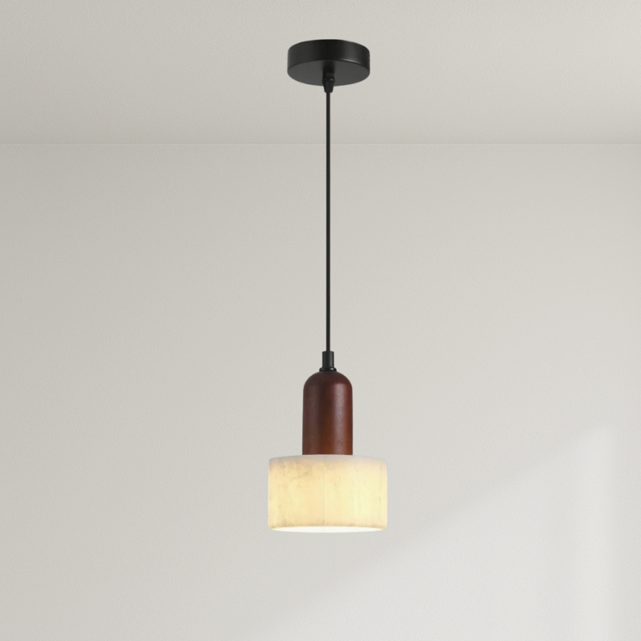 Translucent Onyx Stone Pendant Light