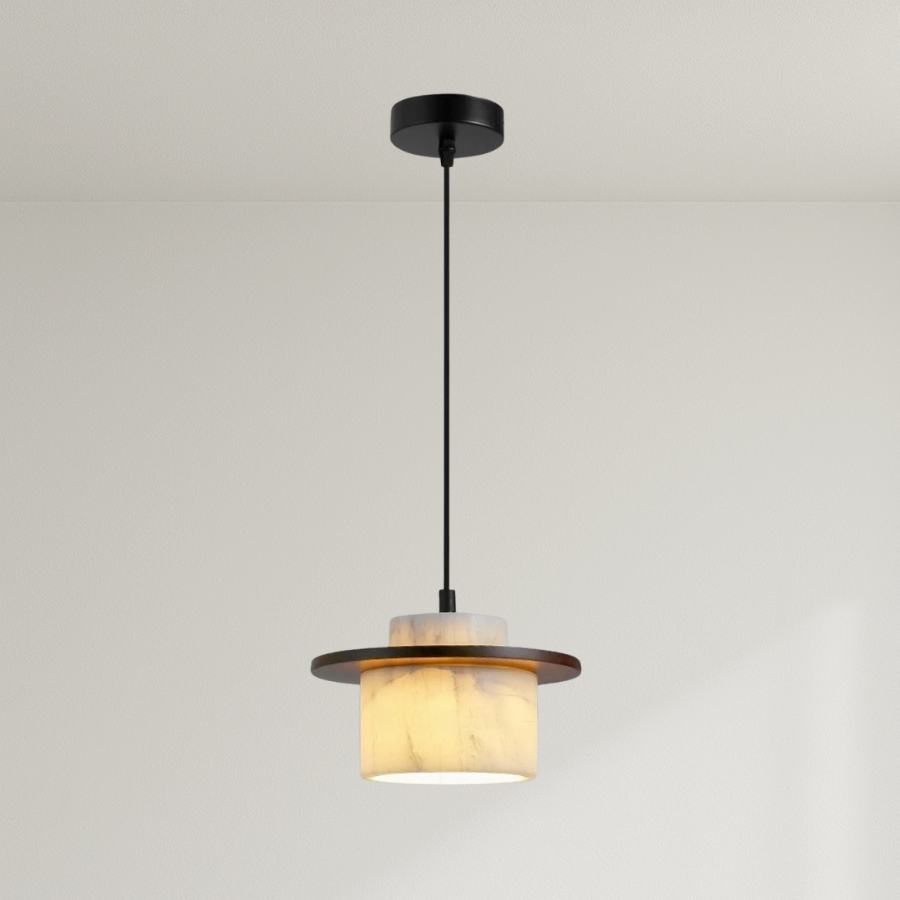 Translucent Onyx Stone Pendant Light