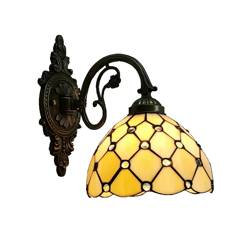 Boemio Tiffany Style Wall Lamp
