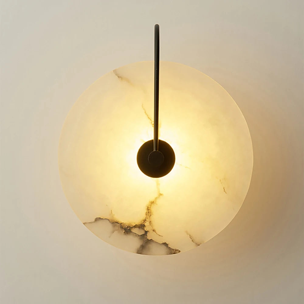 Petra Translucent Stone Wall Lamp Sconce