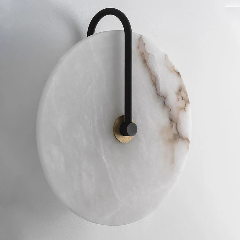 Petra Translucent Stone Wall Lamp Sconce