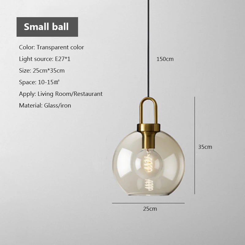 Martini Glass Pendant Light