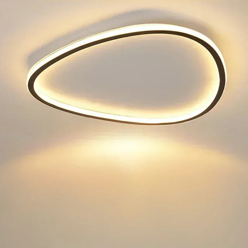 Slim Organic Style Ceiling Light