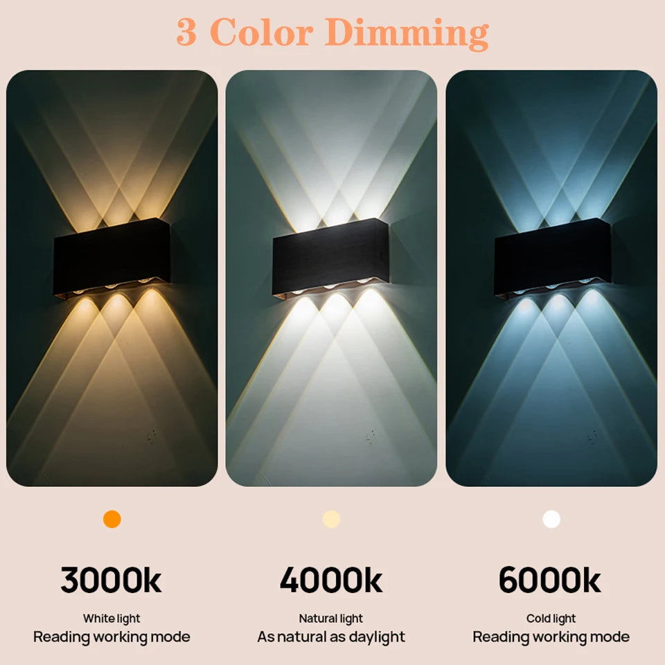 Rechargeable Touch Wall Lamp