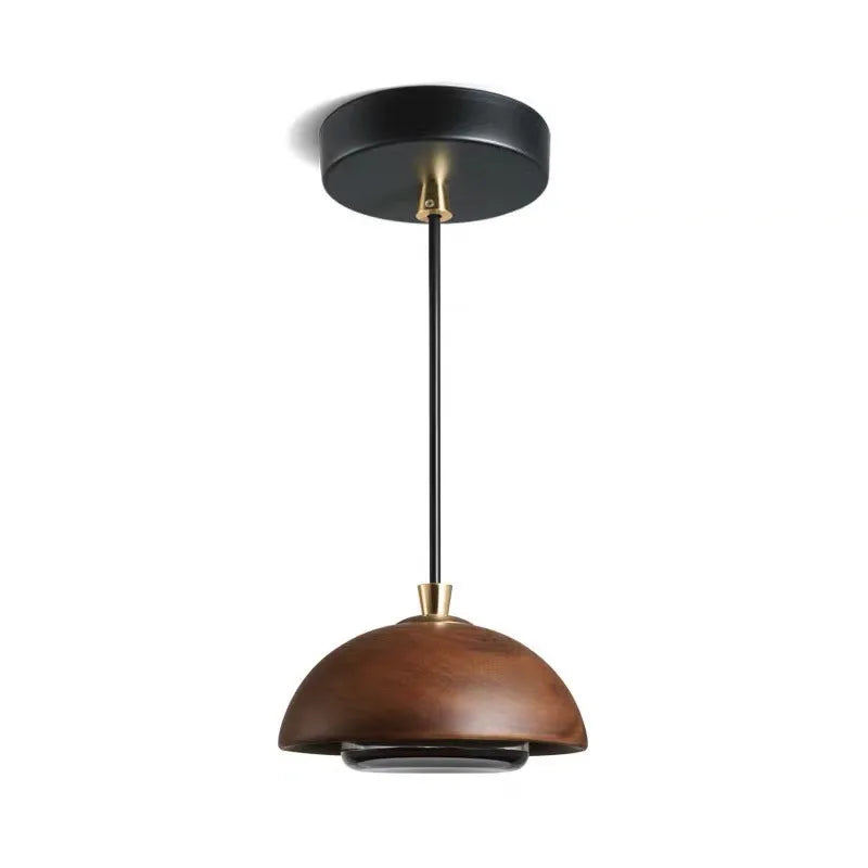 Orbe Wood Pendant Light