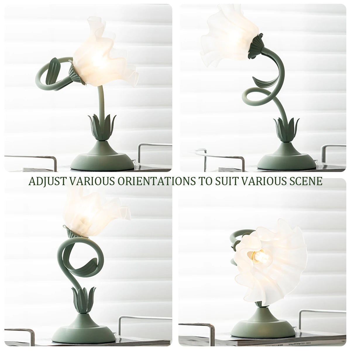 Delicate Flower Table Lamp