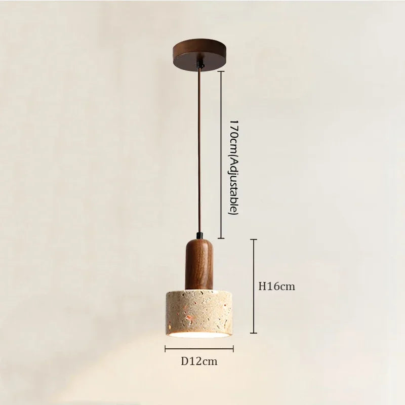 Fany Travertine Pendant Light