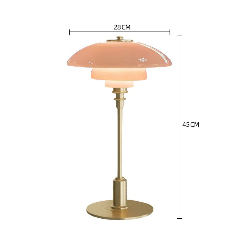 Felicia Glass Table Lamp