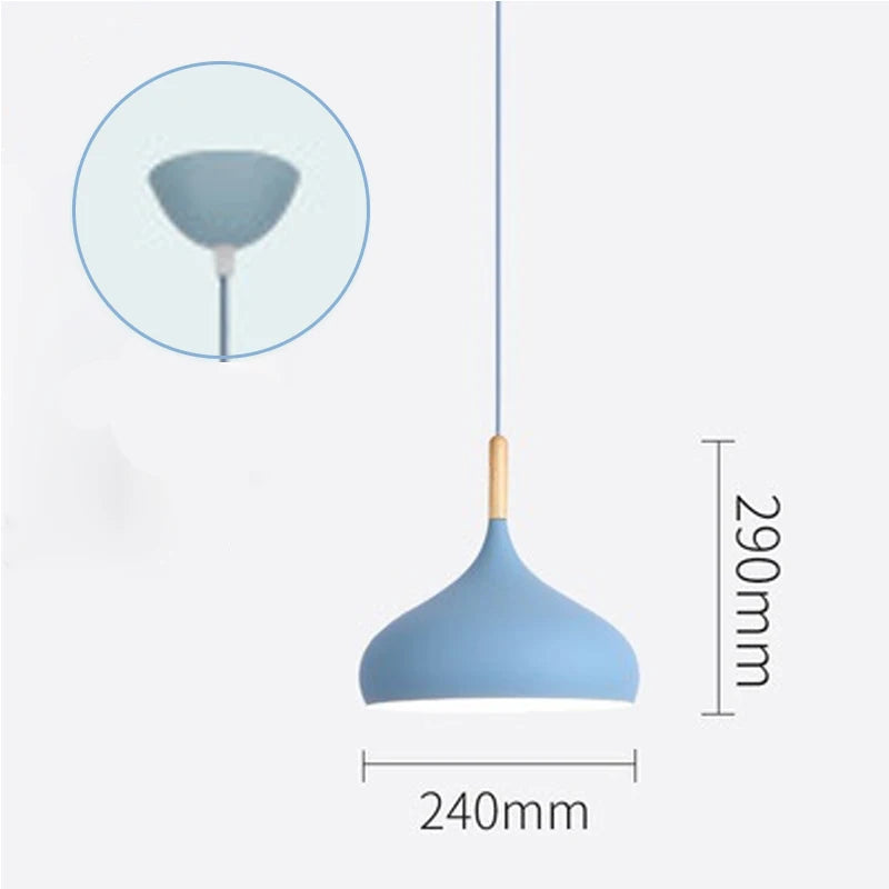 Tailana Coloured Pendant Light