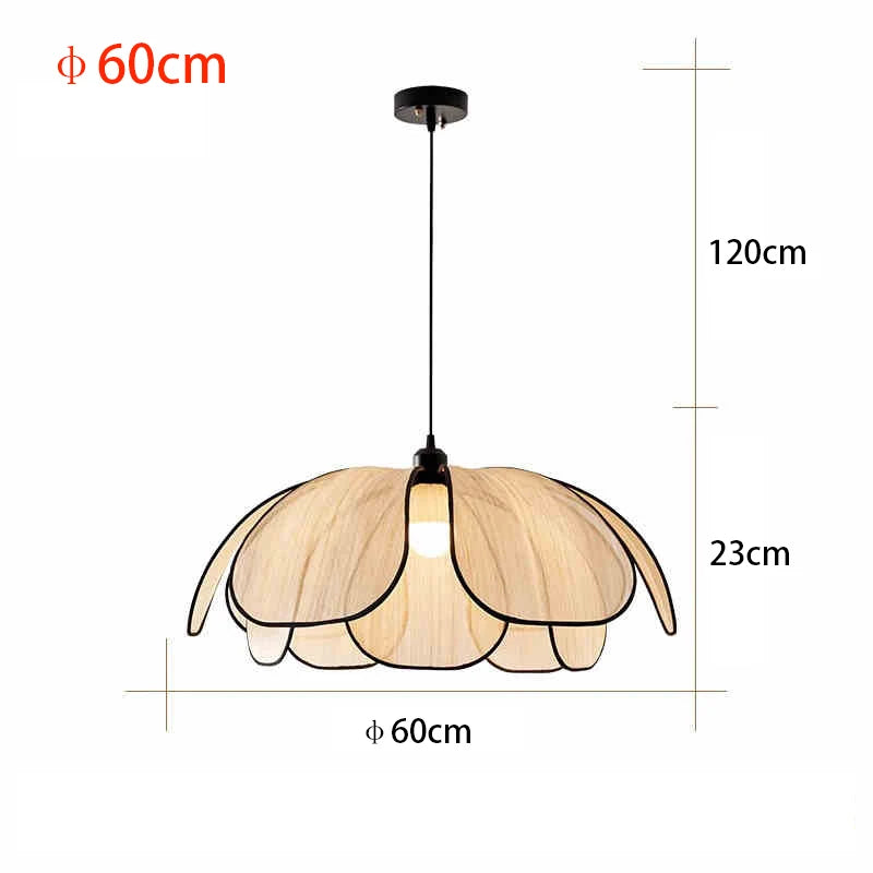 Nádia Lotus Flower Pendant Light
