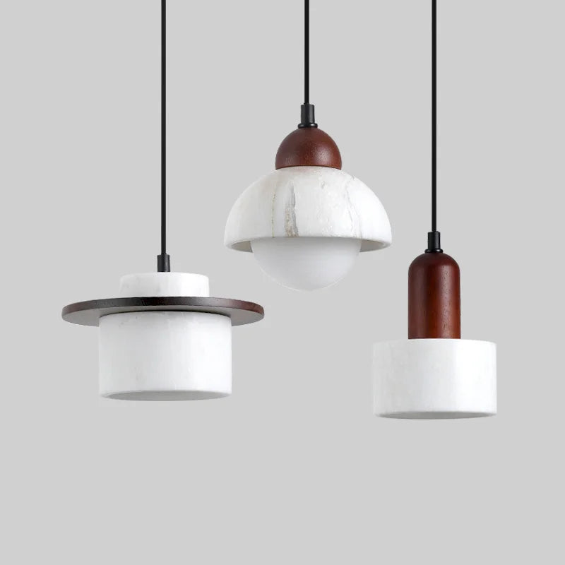 Translucent Onyx Stone Pendant Light
