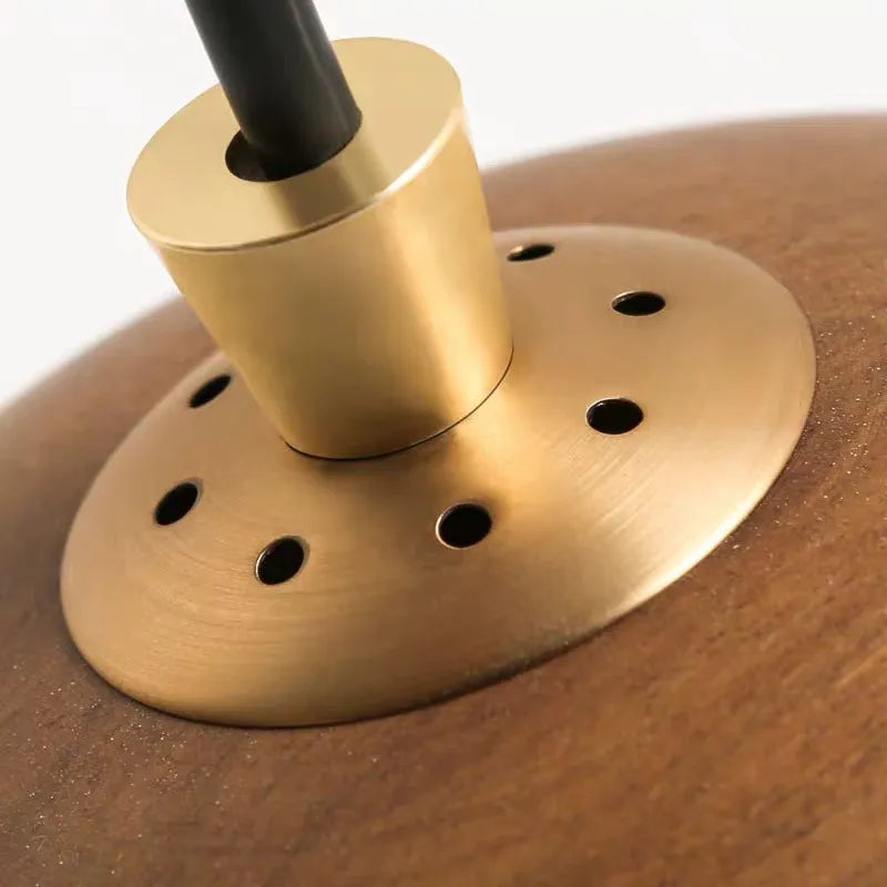 Orbe Wood Pendant Light