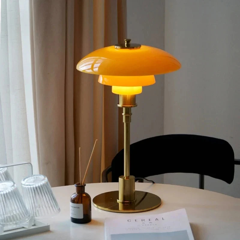 Felicia Glass Table Lamp