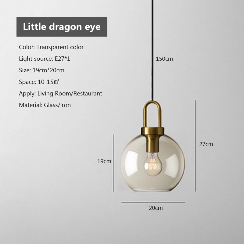 Martini Glass Pendant Light
