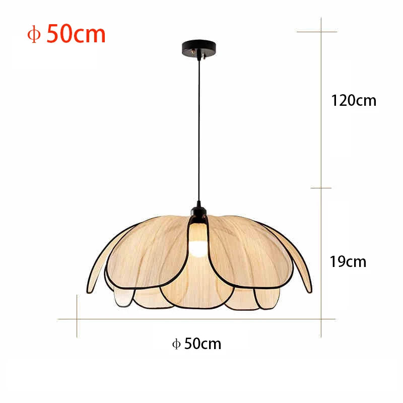 Nádia Lotus Flower Pendant Light