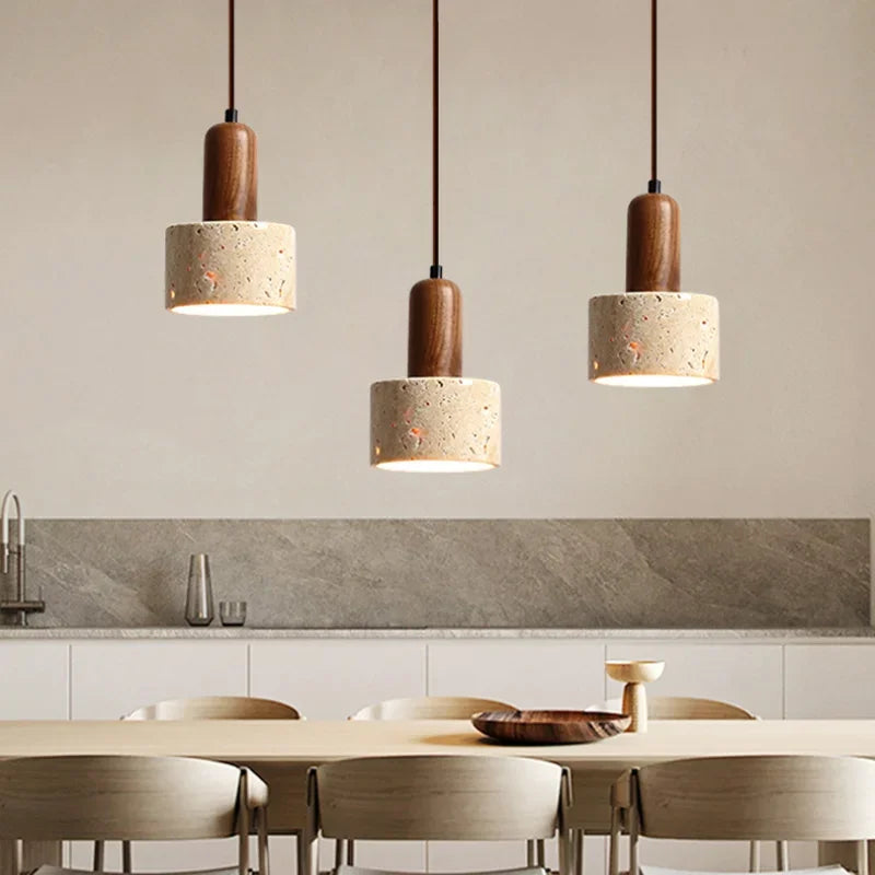 Fany Travertine Pendant Light