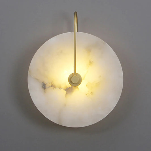 Petra Translucent Stone Wall Lamp Sconce