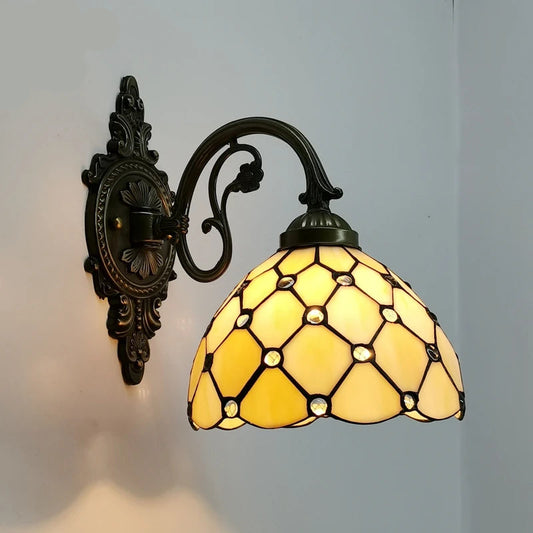 Boemio Tiffany Style Wall Lamp