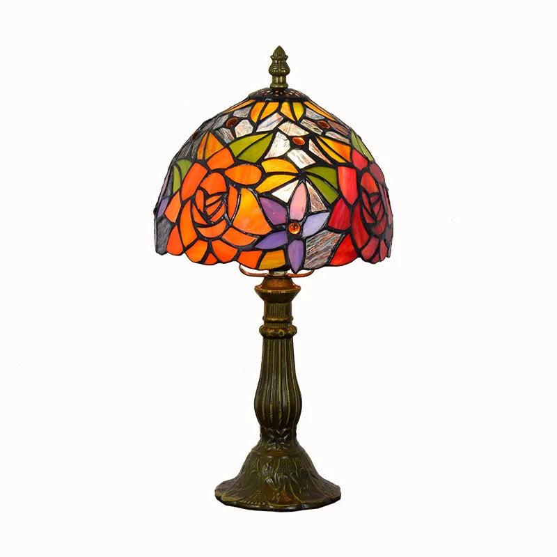 Tiffany Flowers Table Lamp