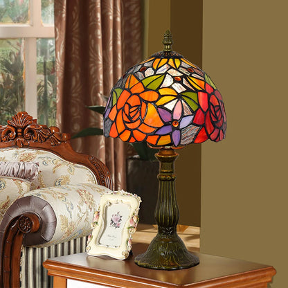 Tiffany Flowers Table Lamp