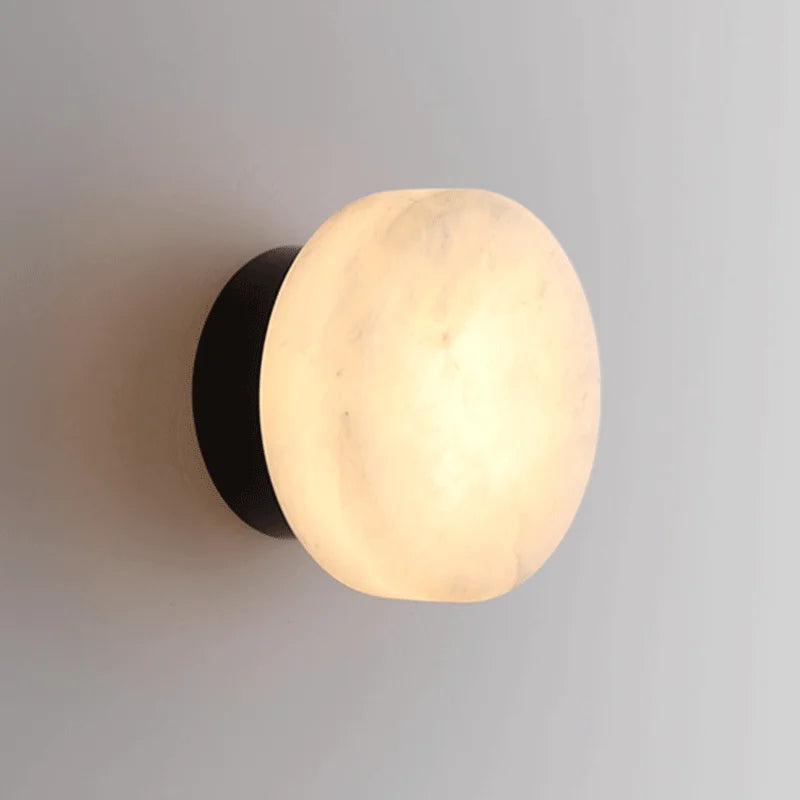 Petra Translucent Stone Wall Lamp