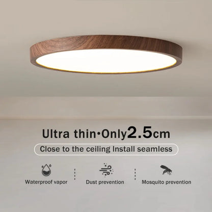 Bordini Wood Ceiling Light