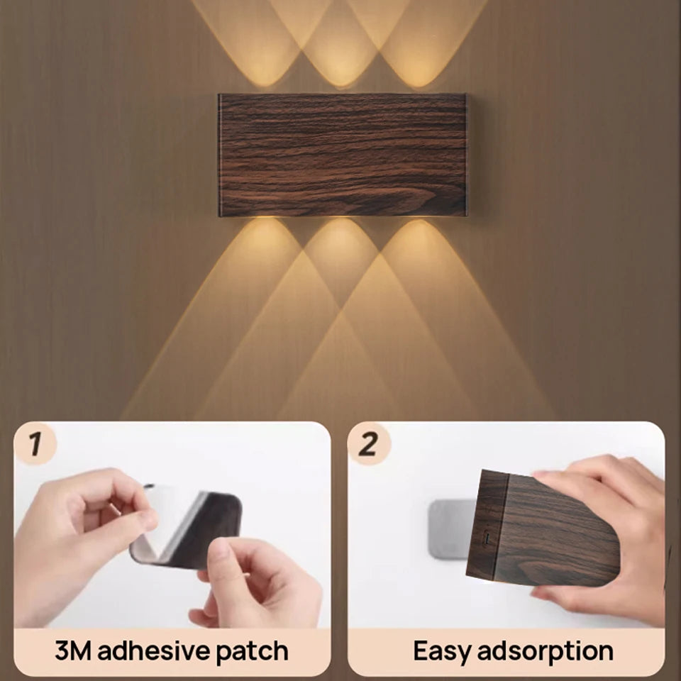 Rechargeable Touch Wall Lamp