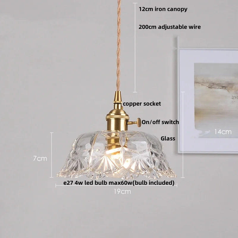 Aurora Glass Pendant Light