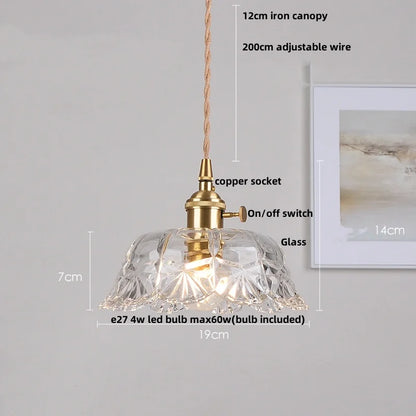 Aurora Glass Pendant Light