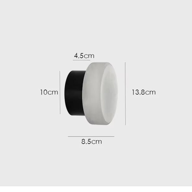 Petra Translucent Stone Wall Lamp