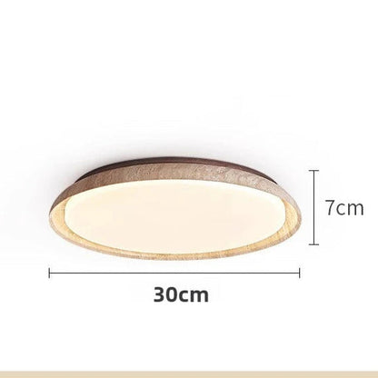 Melinas Travertine Stone Ceiling Light