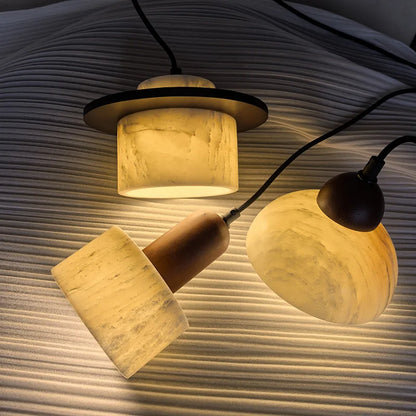 Translucent Onyx Stone Pendant Light