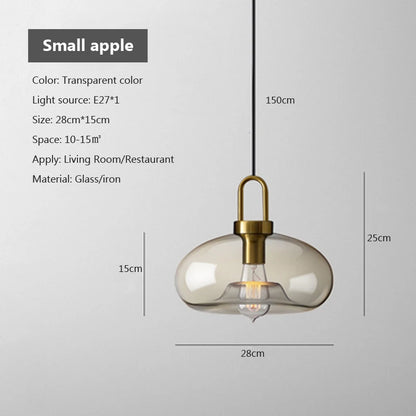 Martini Glass Pendant Light