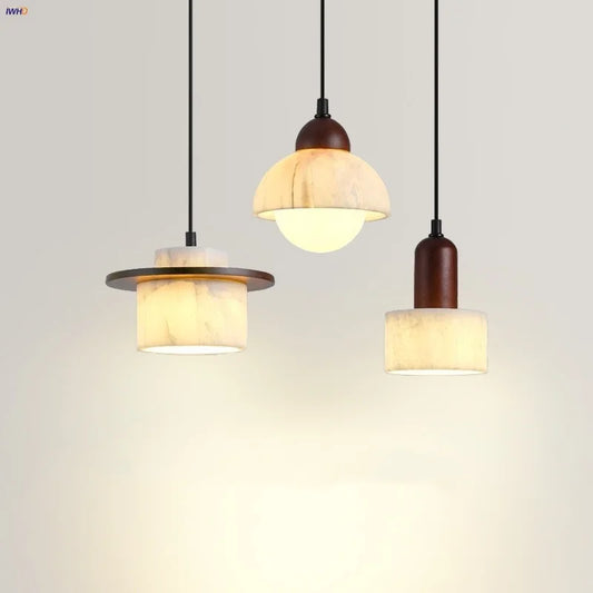 Translucent Onyx Stone Pendant Light