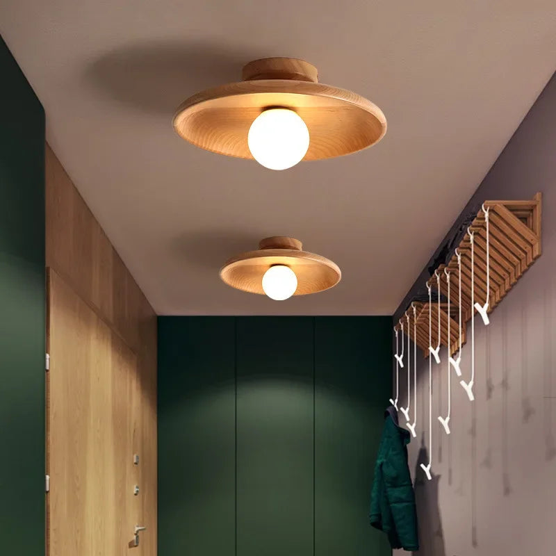 Savana Ceiling Light Wooden