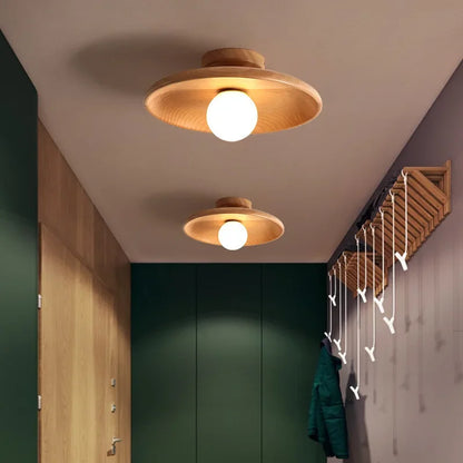 Savana Ceiling Light Wooden