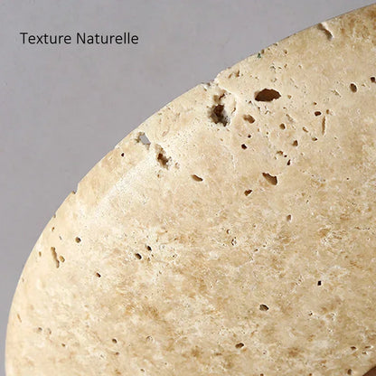 Sanrey Travertine Stone Ceiling Light