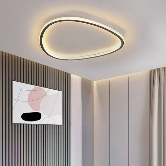 Slim Organic Style Ceiling Light