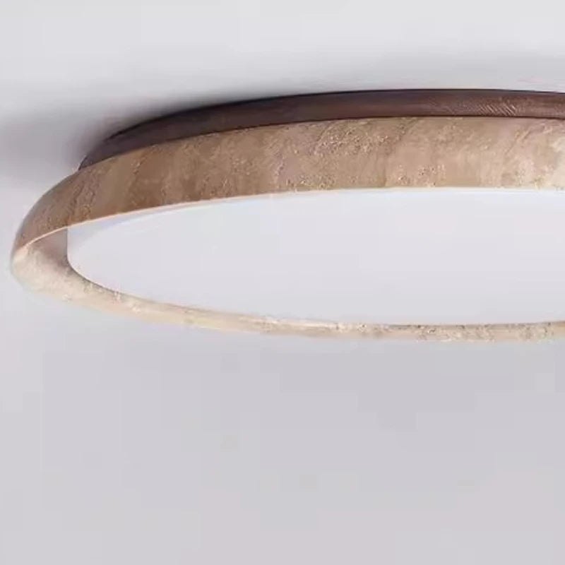 Melinas Travertine Stone Ceiling Light