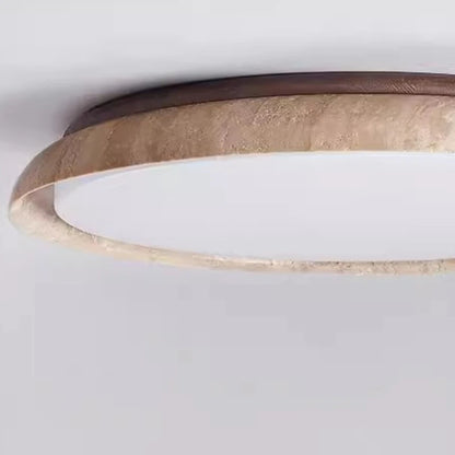 Melinas Travertine Stone Ceiling Light