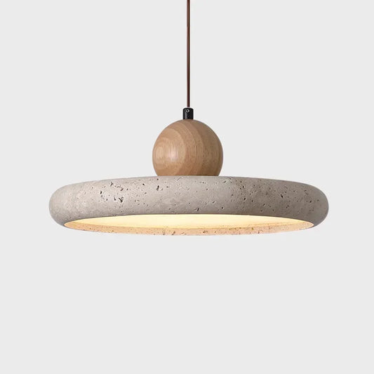 Prates Travertine Stone Pendant Light